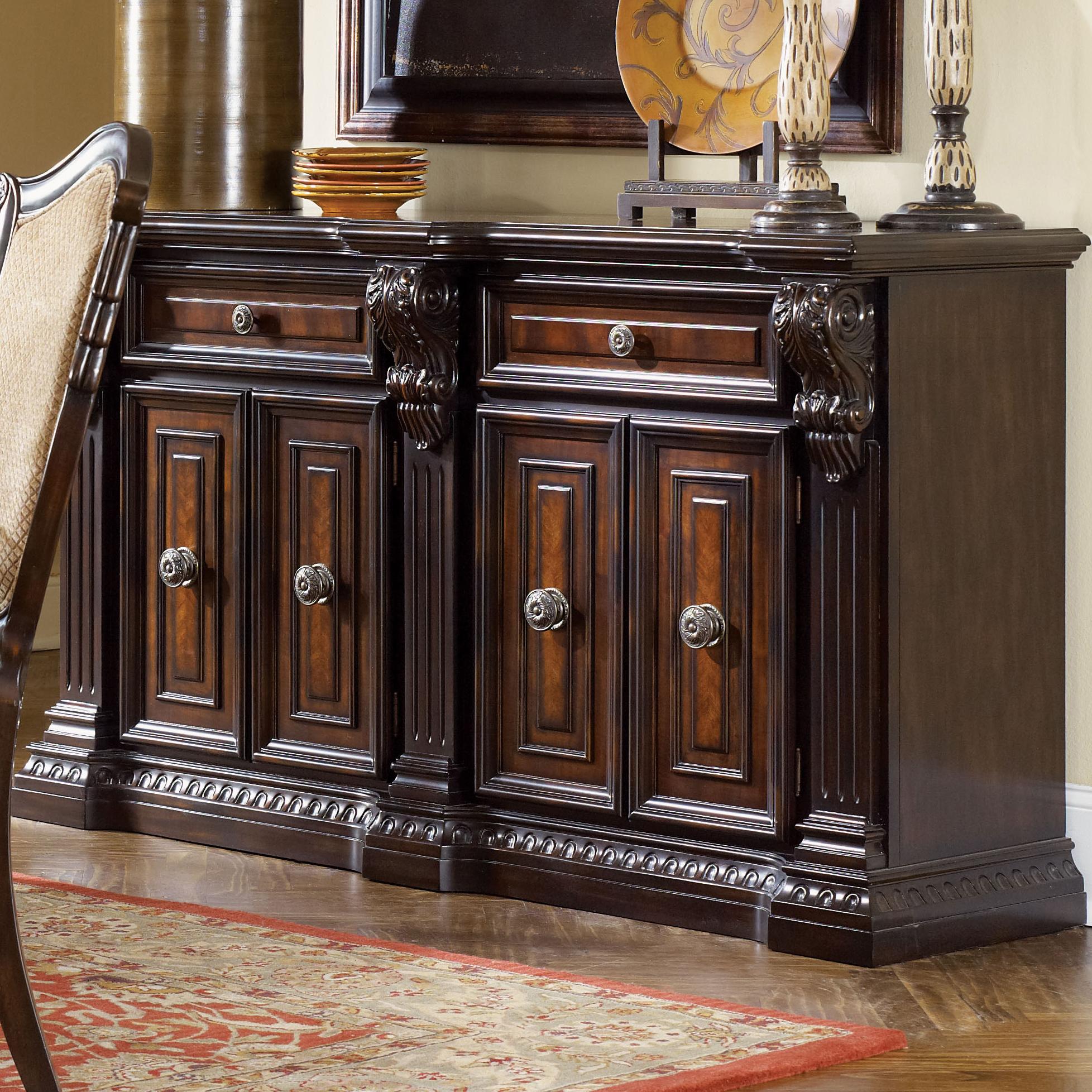 Garrard home bar with best sale wine storage astoria grand